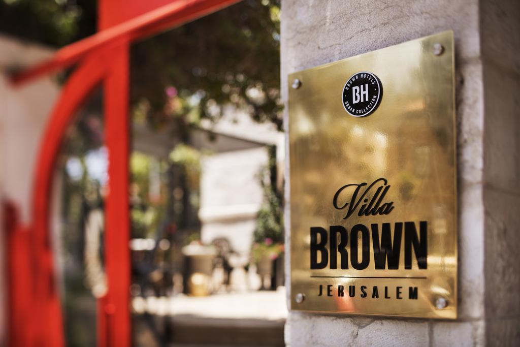 Villa Brown Jerusalem, A Member Of Brown Hotels Екстер'єр фото